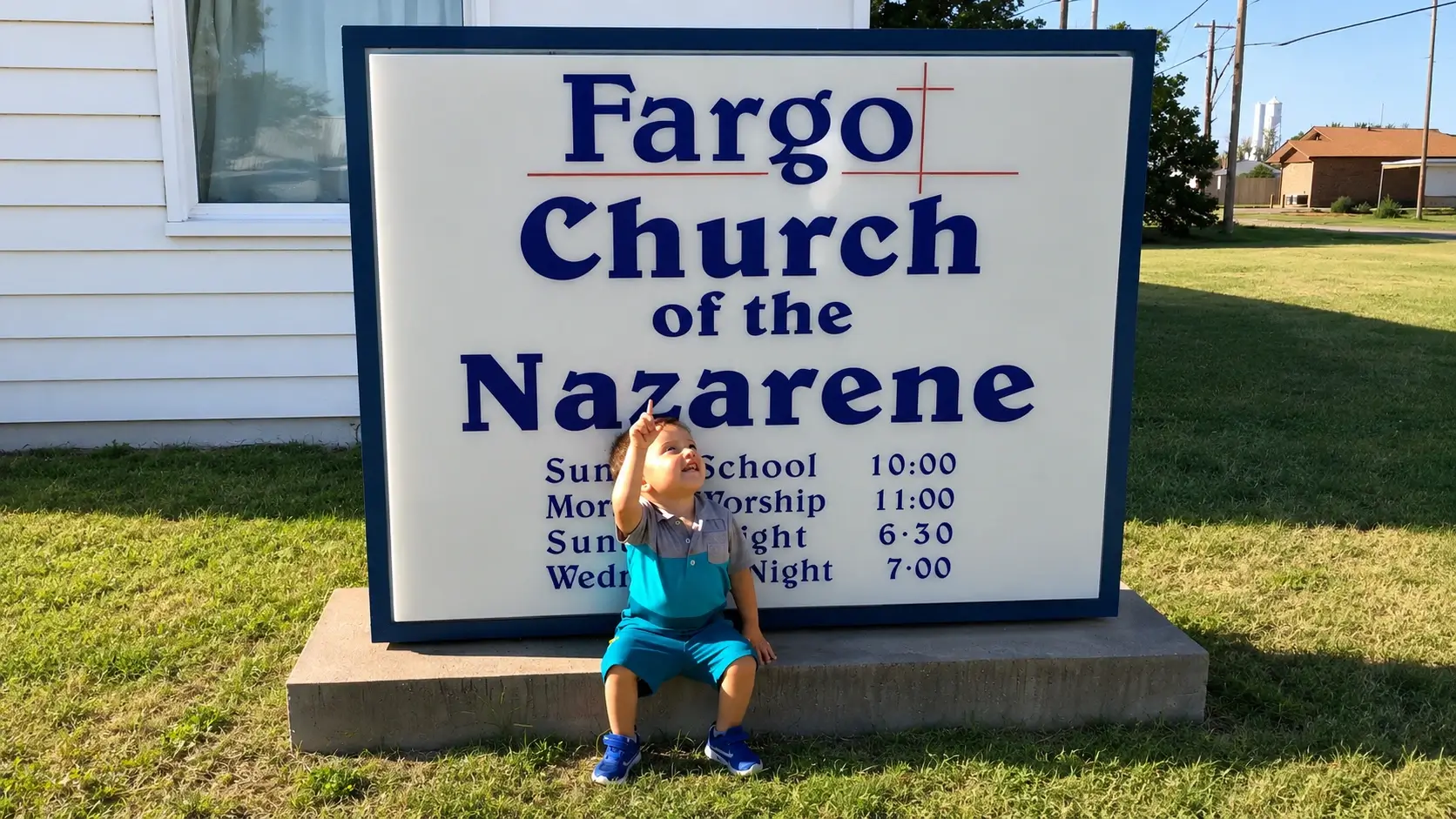 Fargo Welcome At Fargo Church Of The Nazarene, Church In Fargo, OK